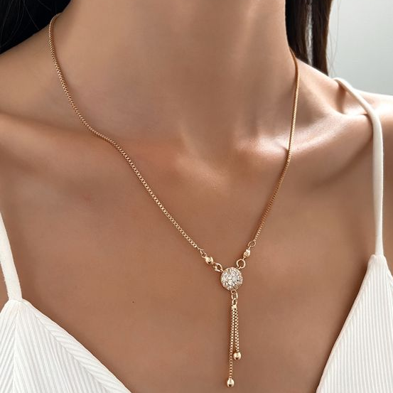 Gouden Vintage Hanger Ketting