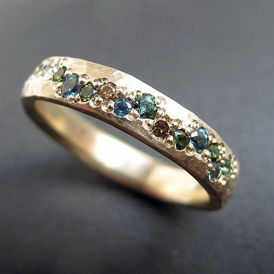 Vintage Gouden Bunter Ring