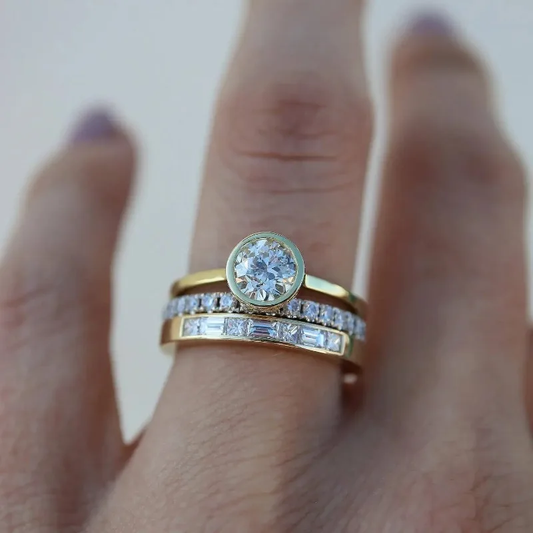 Vintage Heldere Ring Set