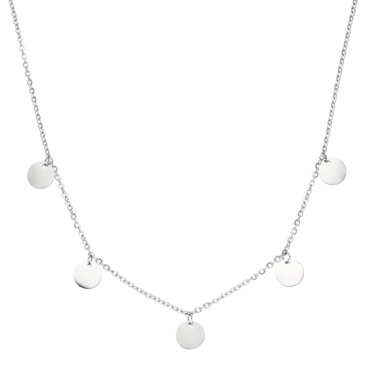Funky Boeddha Ketting | Wit Goud