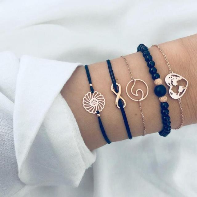 Pakket van 5 Unieke Armbanden