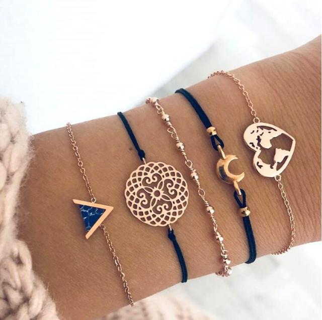 Pakket van 5 Unieke Armbanden