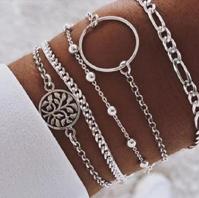 Pakket van 5 Unieke Armbanden