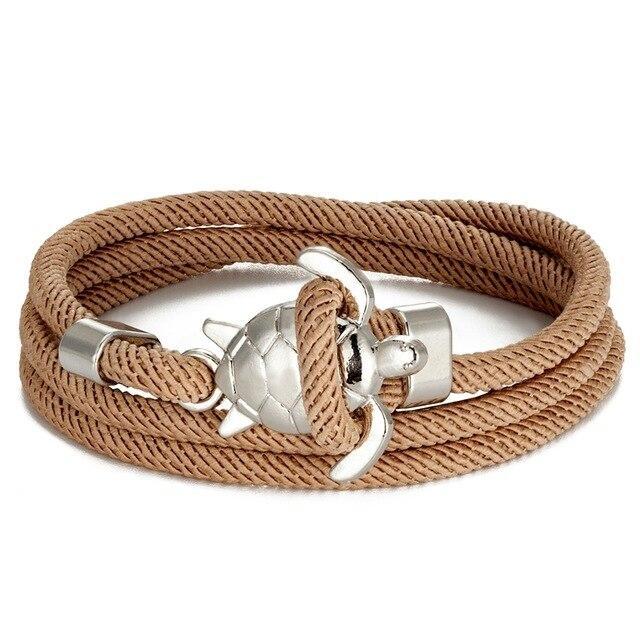 Handgemaakte Zee Schildpad Armband | Duurzame Ocean-Inspirerende Sieraden